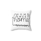 Home Sweet Home Mississippi Decorative Pillow | Gift For Her | Home Decor | State Gift | Customized State Pillow