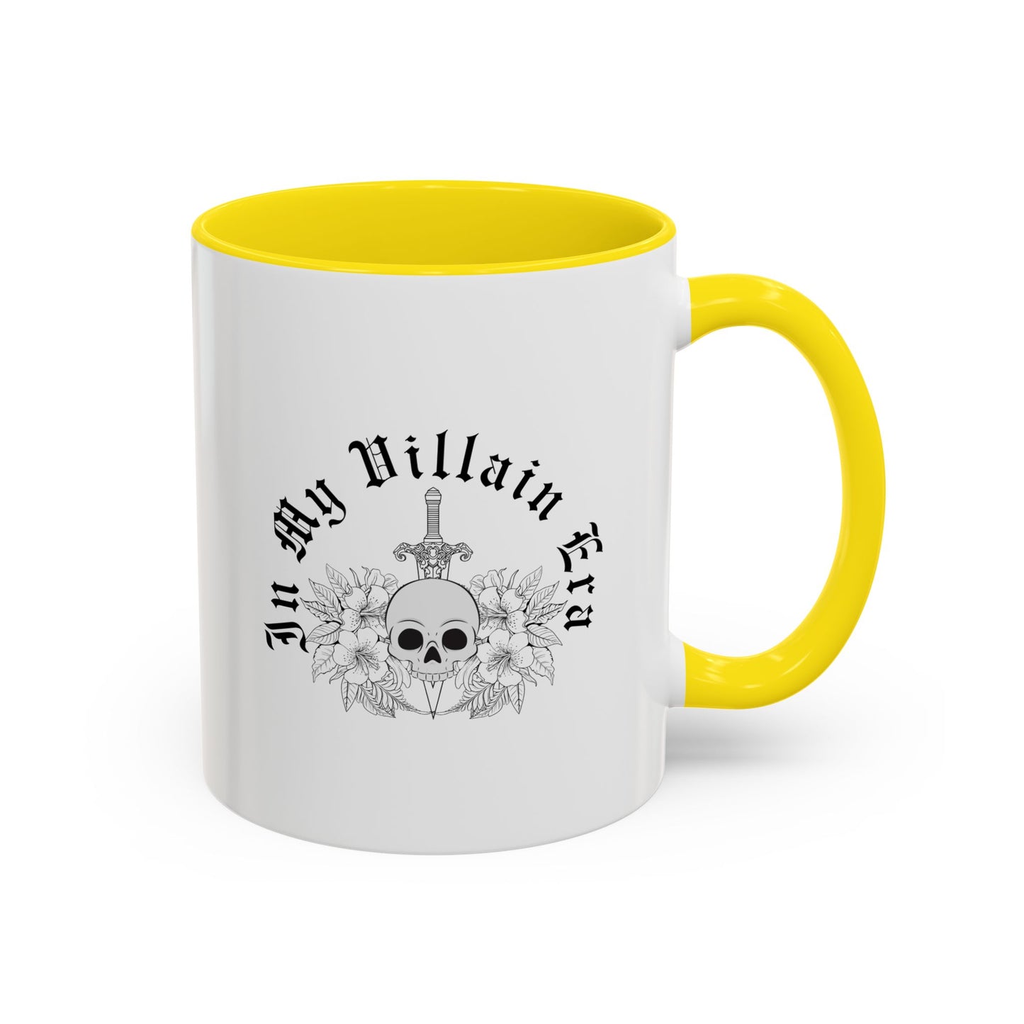 In My Villain Era Mug | Villain Era Accent Mug | Bad Girl | Bad Guy Vibe | 11oz Accent Mug | 15oz Accent Mug | Unique Ceramic Mug