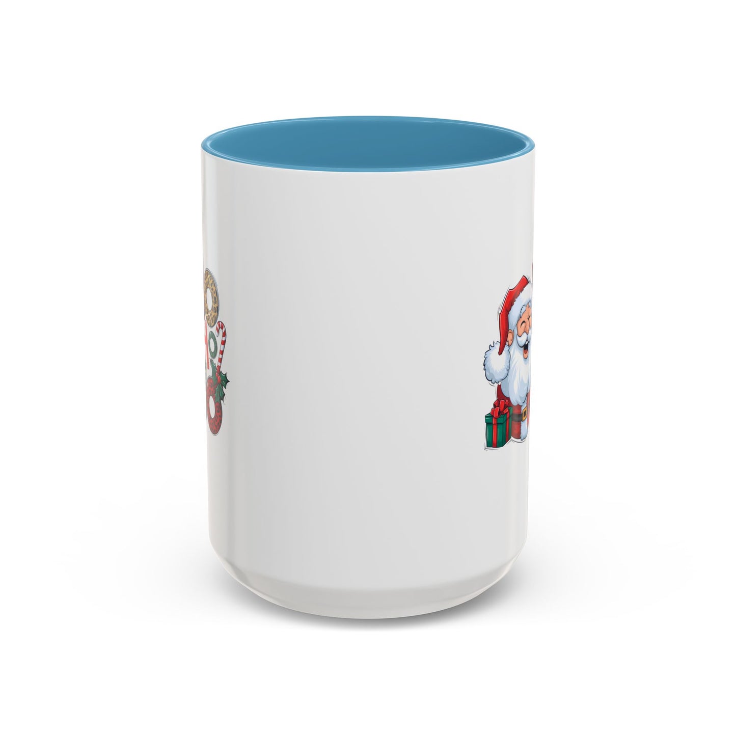 Santa Ho Ho Ho Christmas Mug | Gift Idea | Gift for Kids | Kids Christmas Gift Idea | Kids Mug | 11oz Accent Mug | 15oz Accent Mug