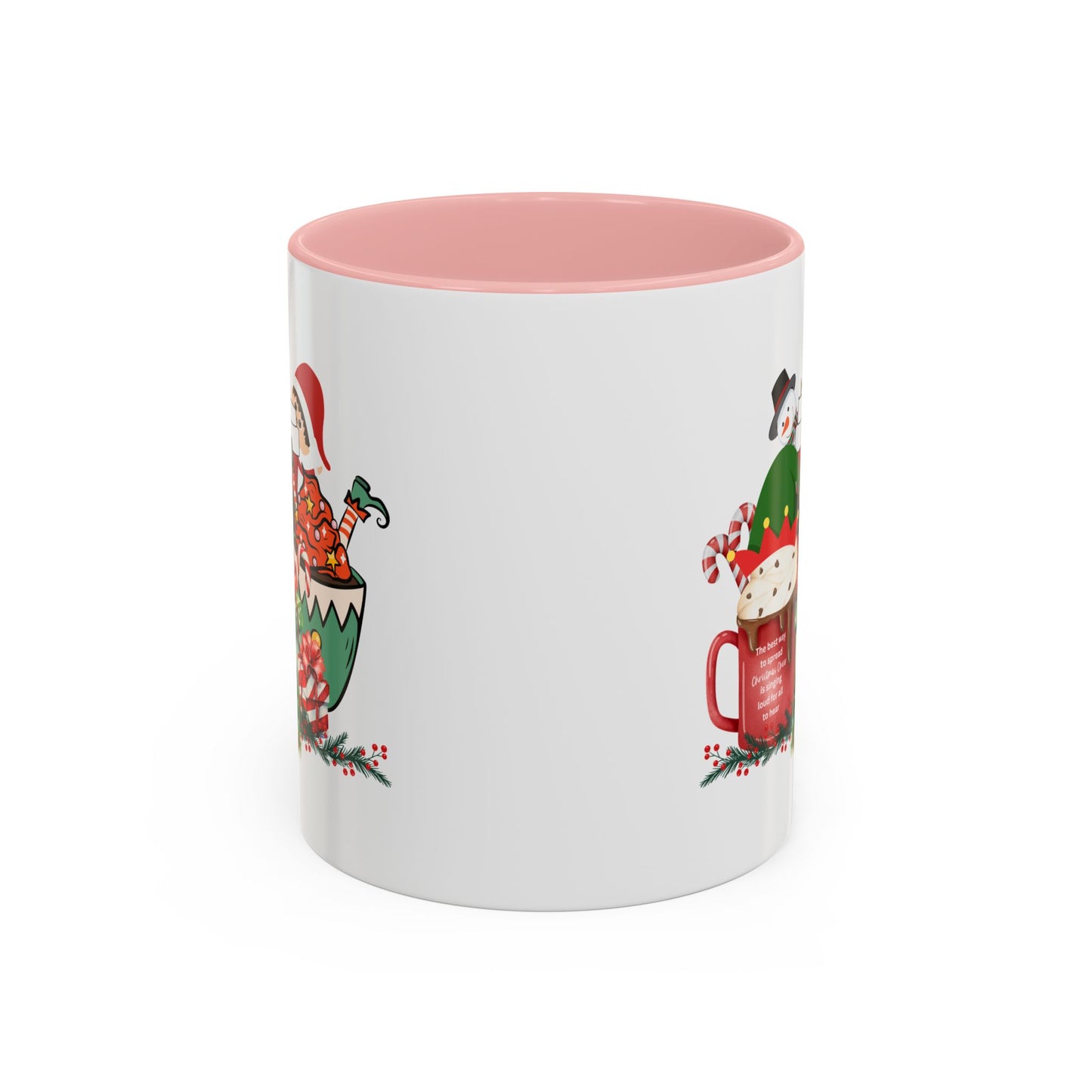 Cute Christmas Movie Nostalgic Quote | Christmas Gift | Funny Christmas Gift | 2000s Nostalgia |11oz Accent Mug | 15oz Accent Mug