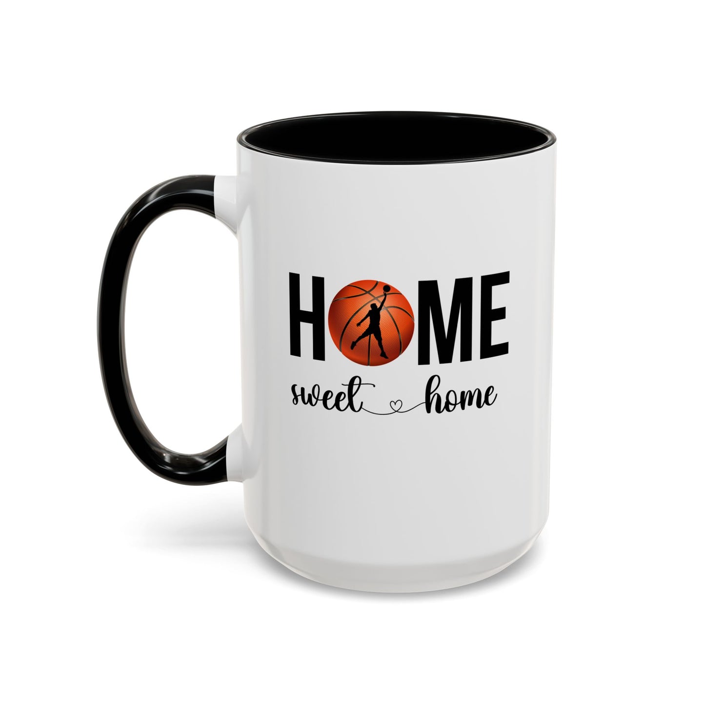 Male Basketball Player Mug | Home Sweet Home Mug | Sports Mug |11oz Accent Mug | 15oz Accent Mug | Gift Idea