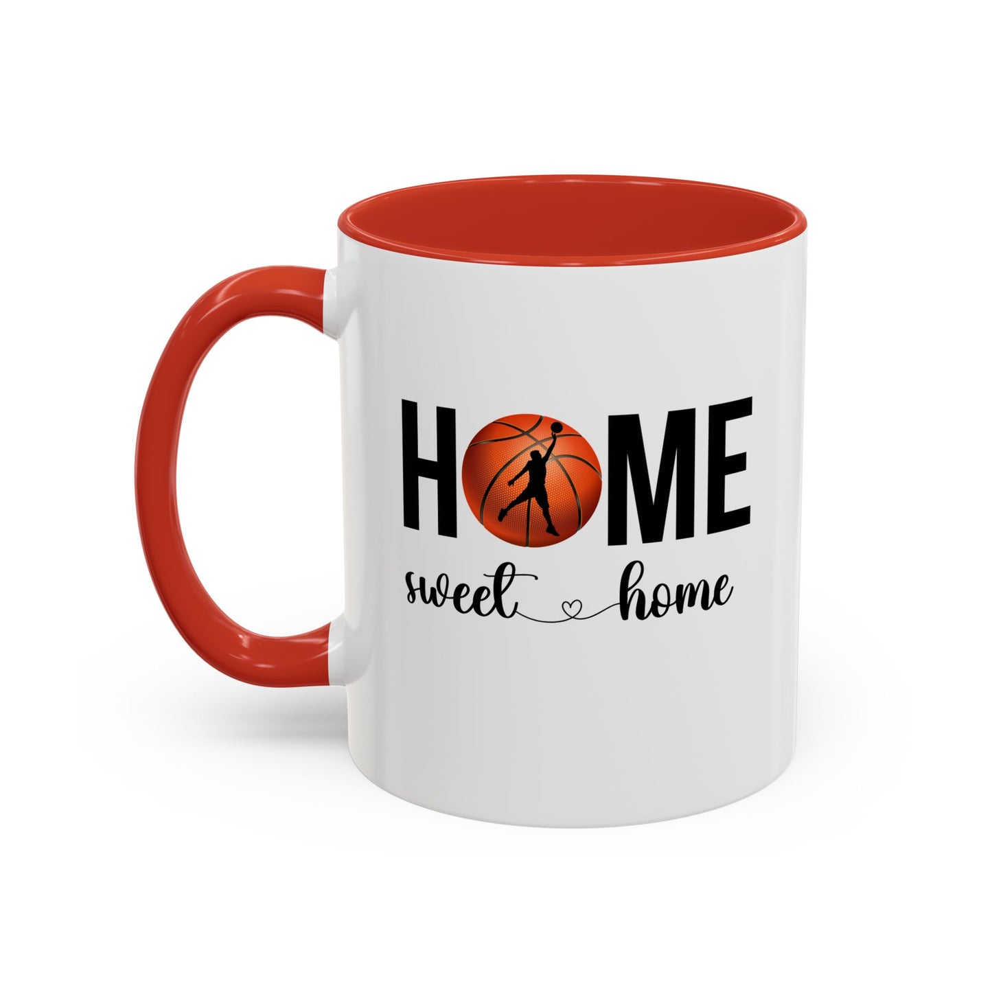 Male Basketball Player Mug | Home Sweet Home Mug | Sports Mug |11oz Accent Mug | 15oz Accent Mug | Gift Idea
