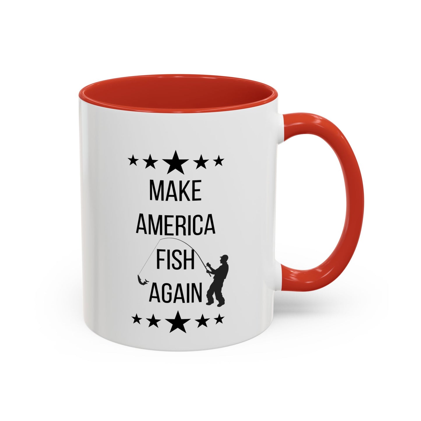 Funny Father's Day Mug | Accent Mug | 11oz Mug | 15oz Mug | Fishing Mug | Outdoor Enthusiast Gift