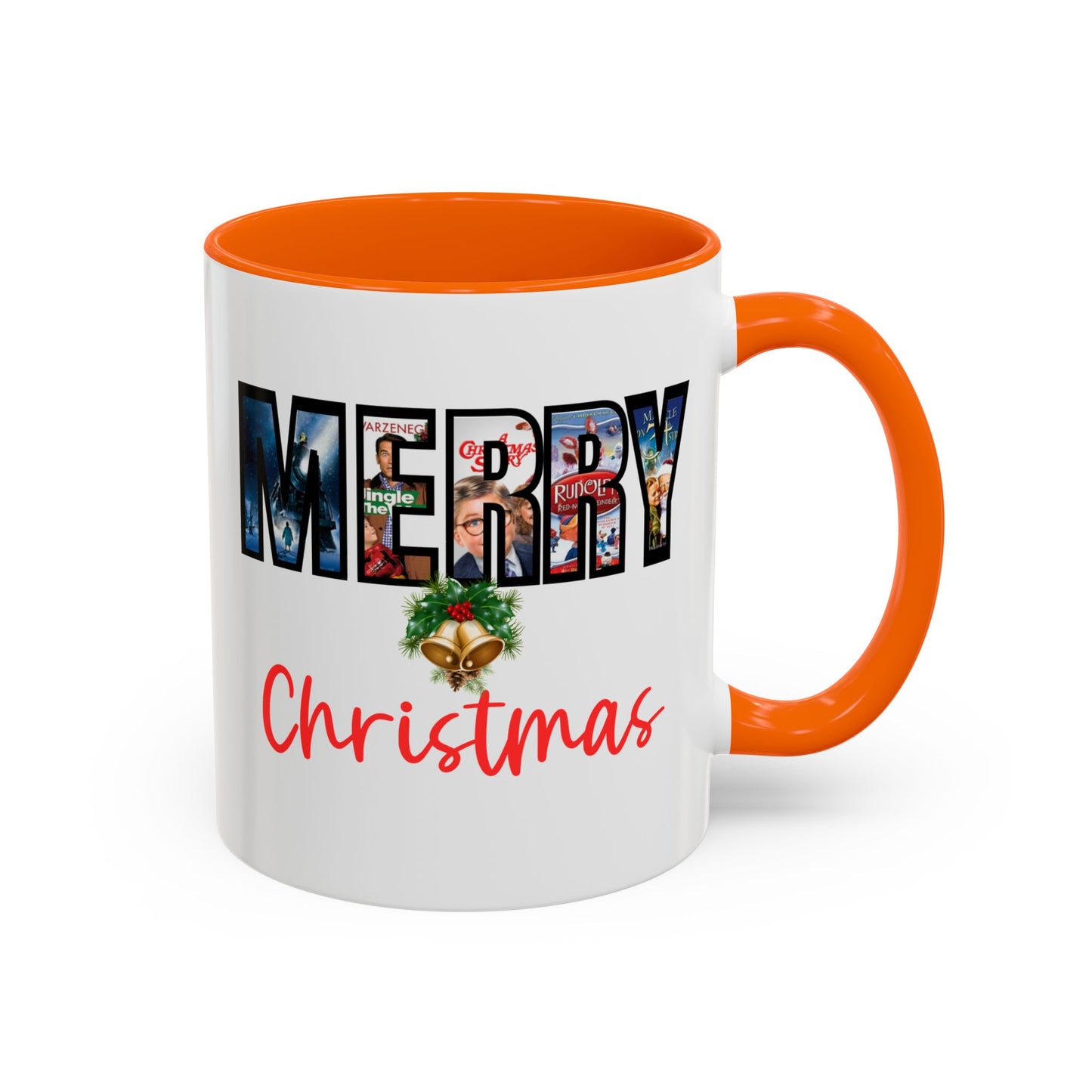Merry Christmas Nostalgic Movie Poster Mug | 11oz | 15oz | Christmas Gift | Funny Christmas Gift | Accent Mug