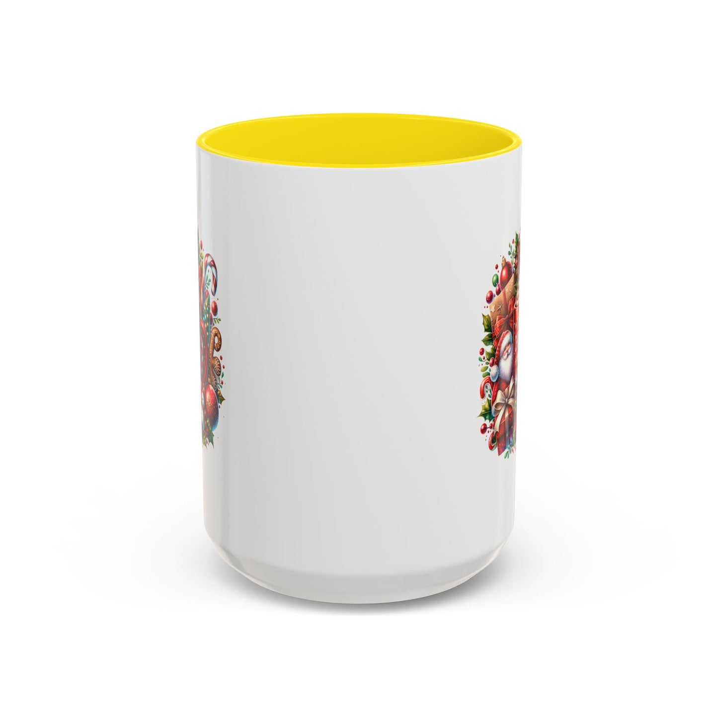 Cute Christmas Movie Watching Mug | Christmas Gift | Ceramic Christmas Gift | |11oz Accent Mug | 15oz Accent Mug