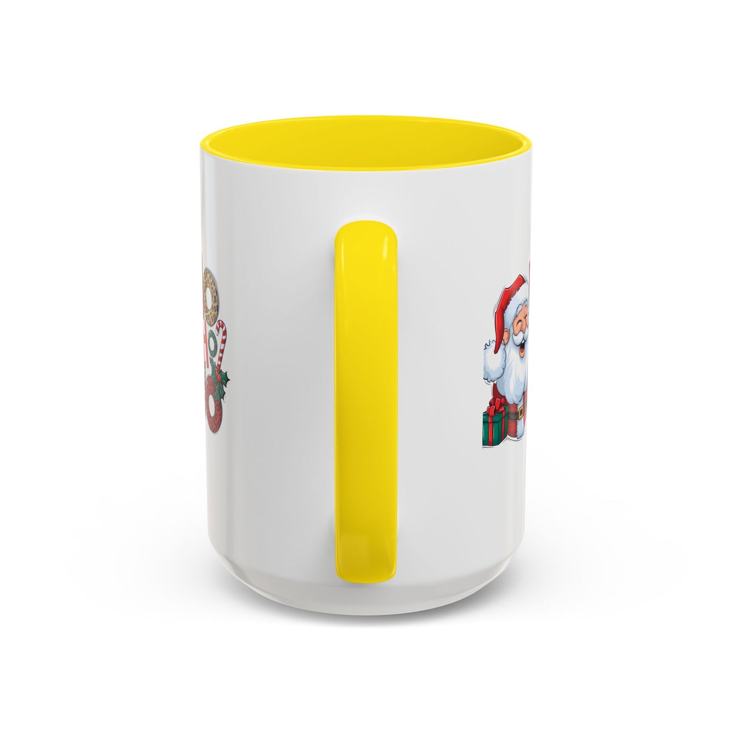 Santa Ho Ho Ho Christmas Mug | Gift Idea | Gift for Kids | Kids Christmas Gift Idea | Kids Mug | 11oz Accent Mug | 15oz Accent Mug