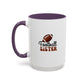 Football Sister Mug | Sports Fan Gift | Kids Mug | Sibling Gift | 11oz Accent Mug | 15oz Accent Mug