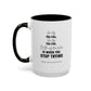 You Try You Fail Motivational Quote | Madame Leota Movie Quote | Motivational TV Quote Mug | 11oz Accent Mug | 15oz Accent Mug