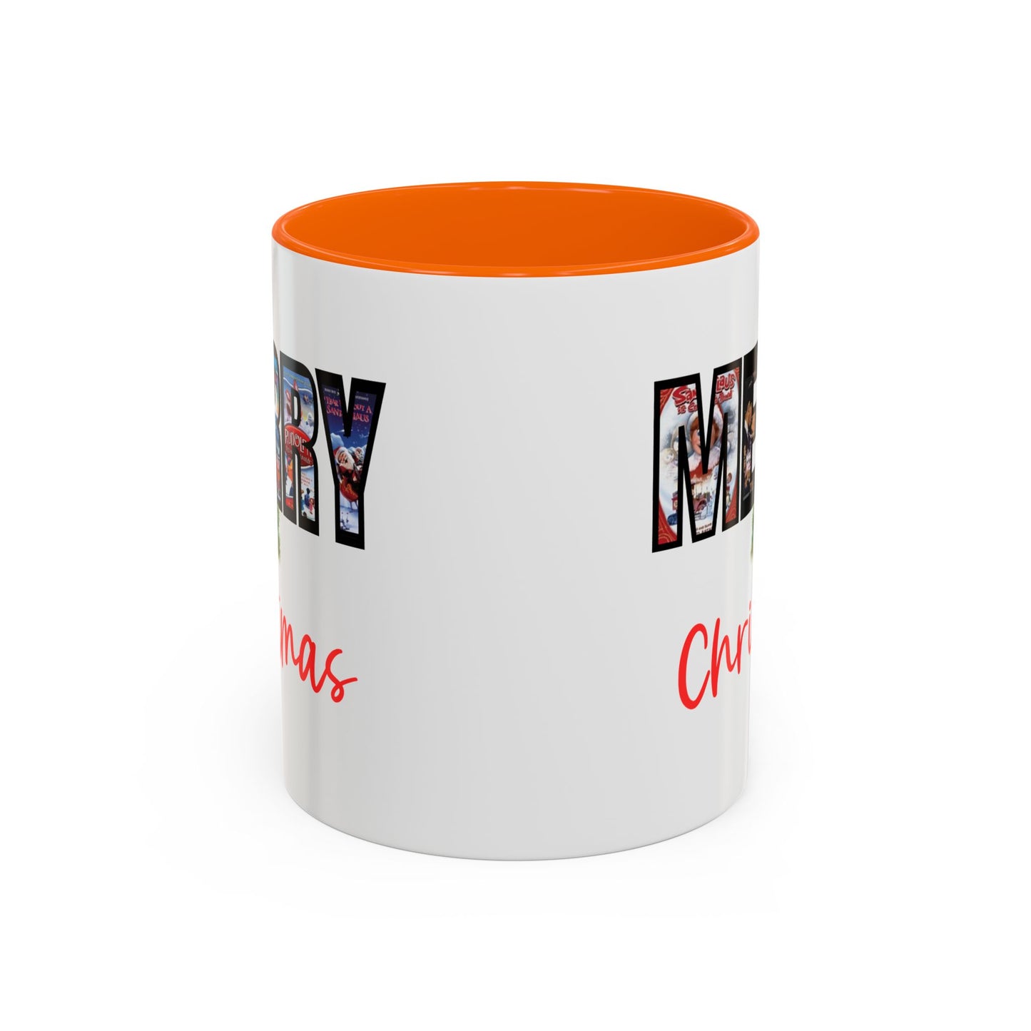 Merry Christmas Nostalgic Movie Poster Mug | Christmas Gift | Funny Christmas Gift | Accent Mug