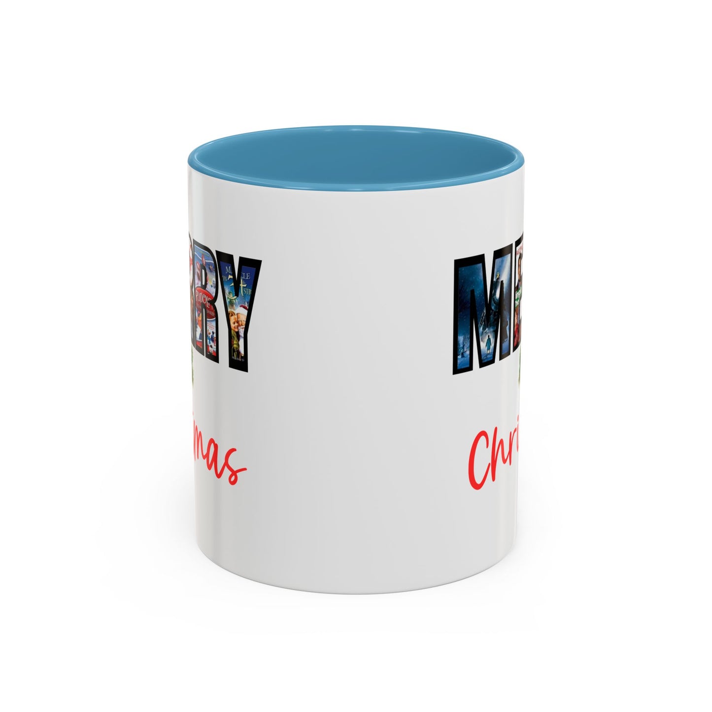 Merry Christmas Nostalgic Movie Poster Mug | 11oz | 15oz | Christmas Gift | Funny Christmas Gift | Accent Mug