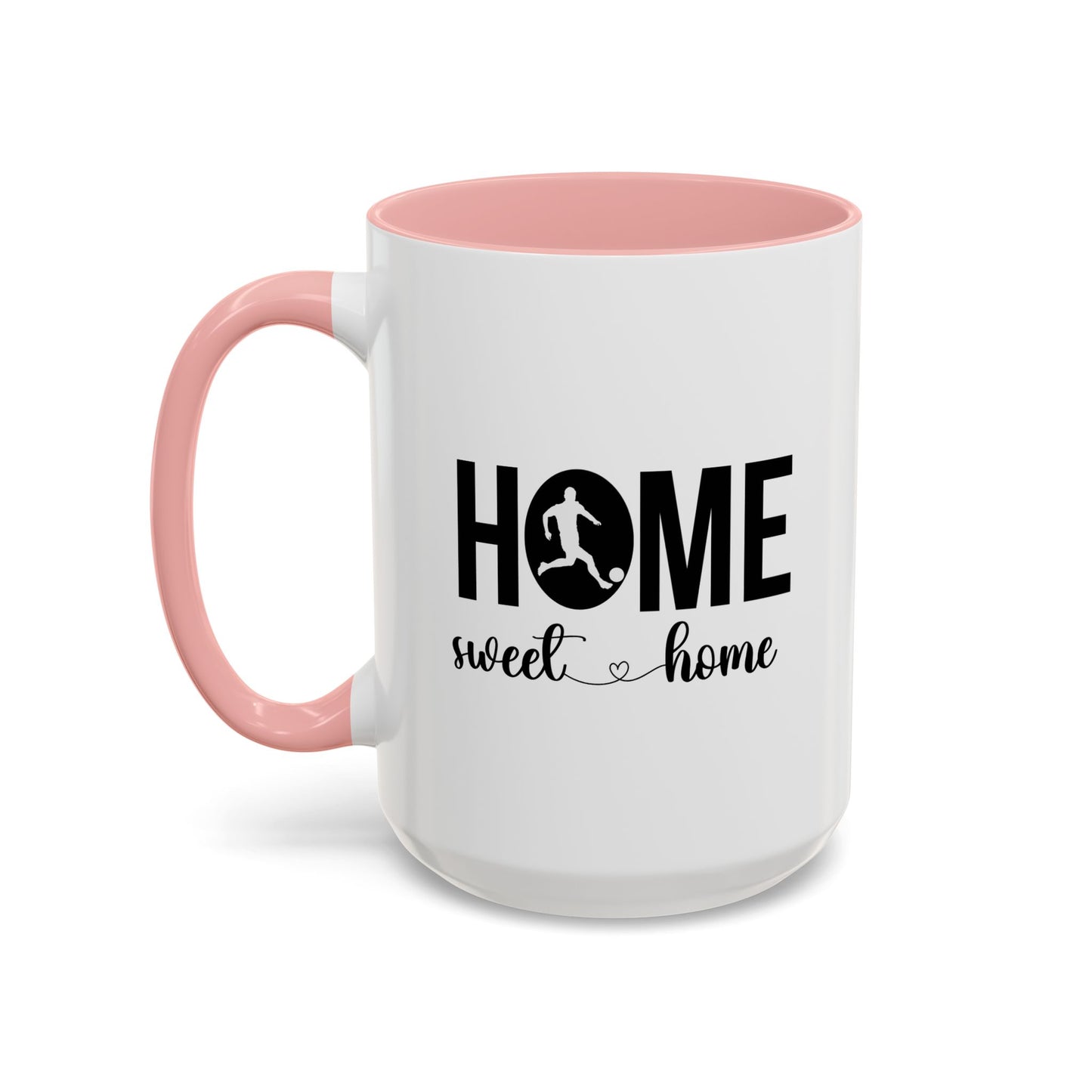 Male Soccer Player Home Sweet Home Mug | Soccer Gift | Sports Mug |11oz Accent Mug | 15oz Accent Mug