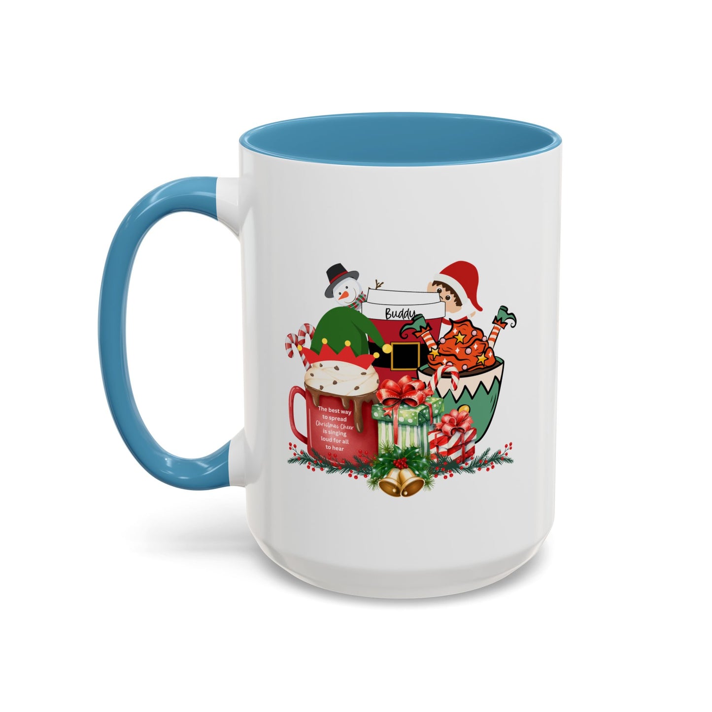 Cute Christmas Movie Nostalgic Quote | Christmas Gift | Funny Christmas Gift | 2000s Nostalgia |11oz Accent Mug | 15oz Accent Mug