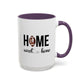 Male Football Home Sweet Home Mug | Sports Mug |11oz Accent Mug | 15oz Accent Mug | Football Mug