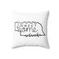 Home Sweet Home Nebraska Decorative Pillow | Gift For Her | Home Decor | State Gift | Customized State Pillow