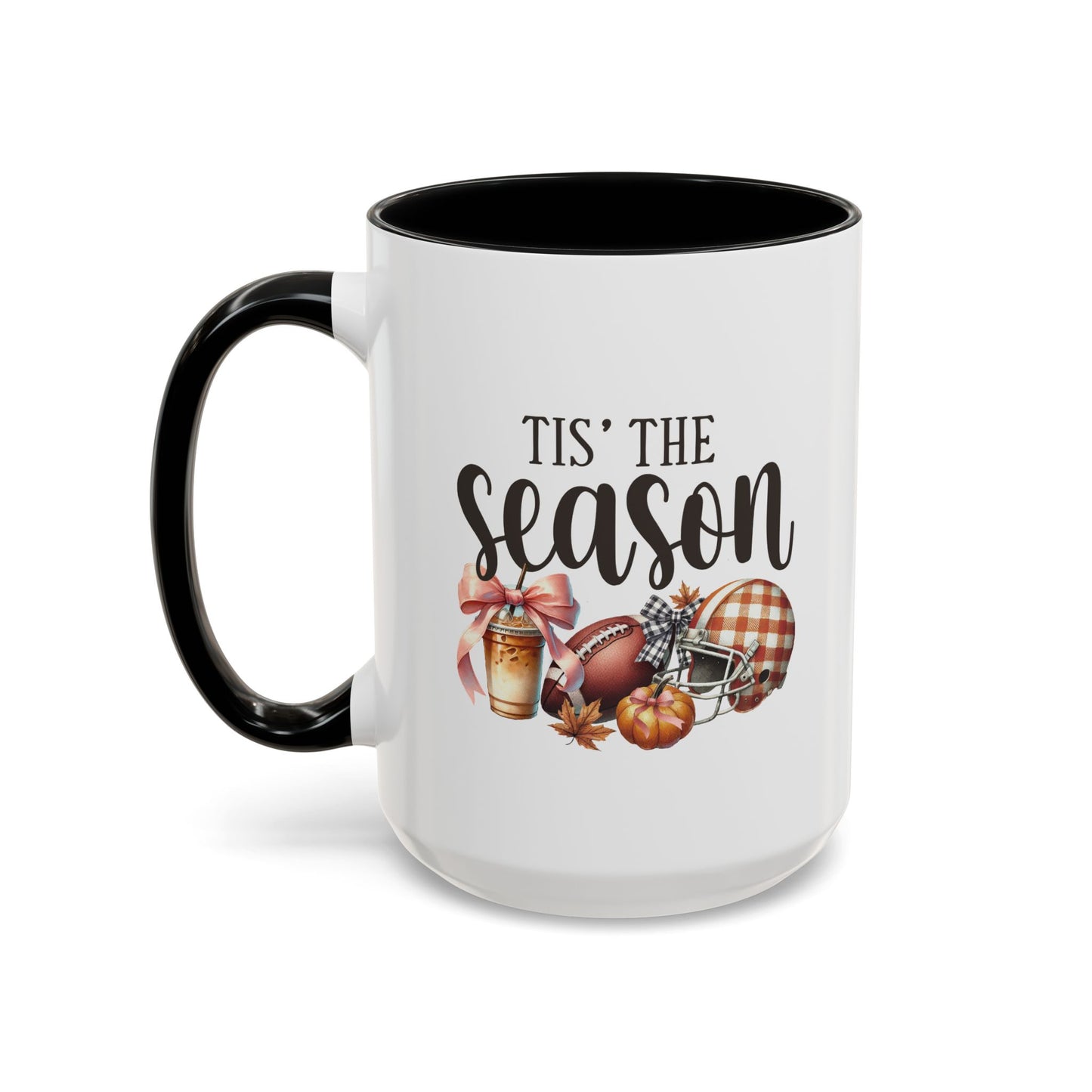Tis The Season Fall Mug | Fall Season Mug | Gift for Her | Fall Mug | 11oz Accent Mug | 15oz Accent Mug