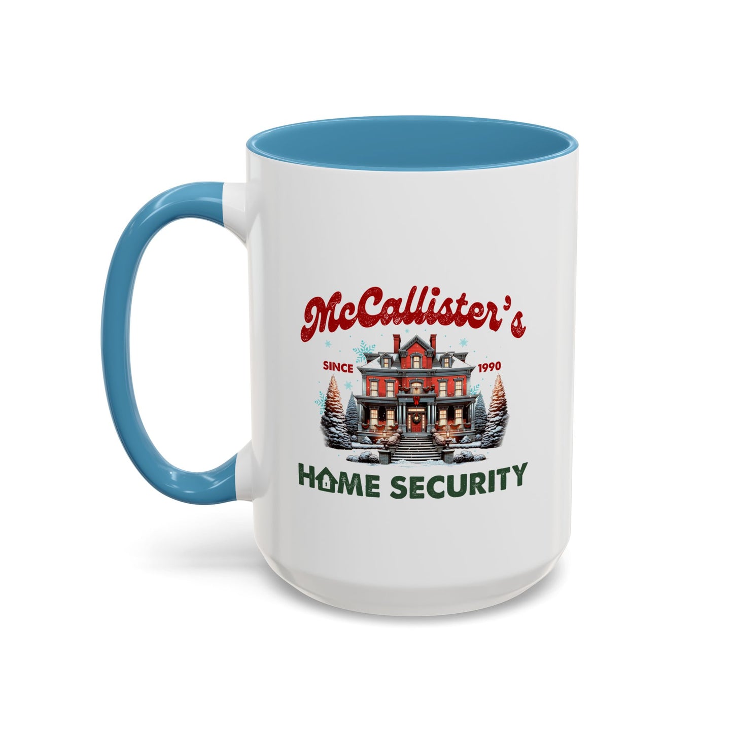 Cute McCallister's Christmas Movie | Christmas Gift | Funny Christmas Gift | 1990s Nostalgia | Ceramic |11oz Accent Mug | 15oz Accent Mug