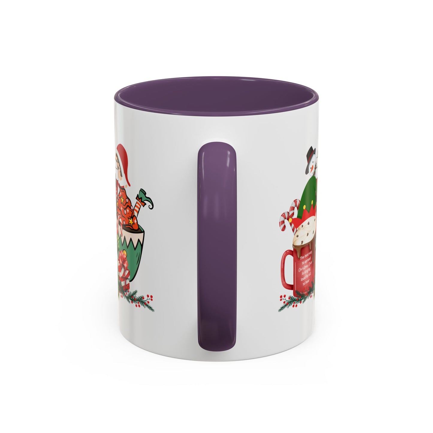 Cute Christmas Movie Nostalgic Quote | Christmas Gift | Funny Christmas Gift | 2000s Nostalgia |11oz Accent Mug | 15oz Accent Mug