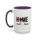 Football Home Sweet Home Gift | Sports Mug |11oz Accent Mug | 15oz Accent Mug | Football Mug