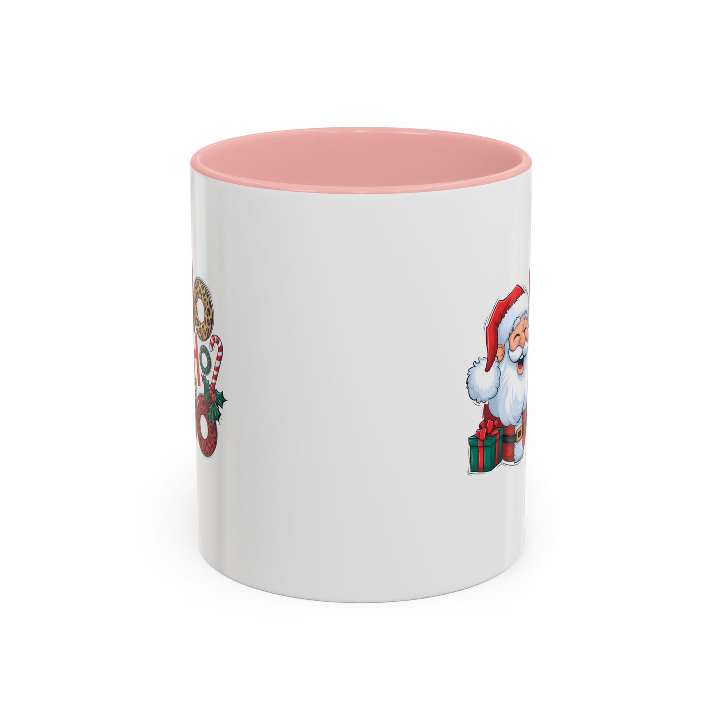 Santa Ho Ho Ho Christmas Mug | Gift Idea | Gift for Kids | Kids Christmas Gift Idea | Kids Mug | 11oz Accent Mug | 15oz Accent Mug