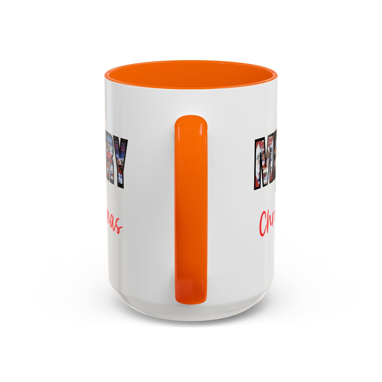 Merry Christmas Nostalgic Movie Poster Mug | Christmas Gift | Funny Christmas Gift | Accent Mug