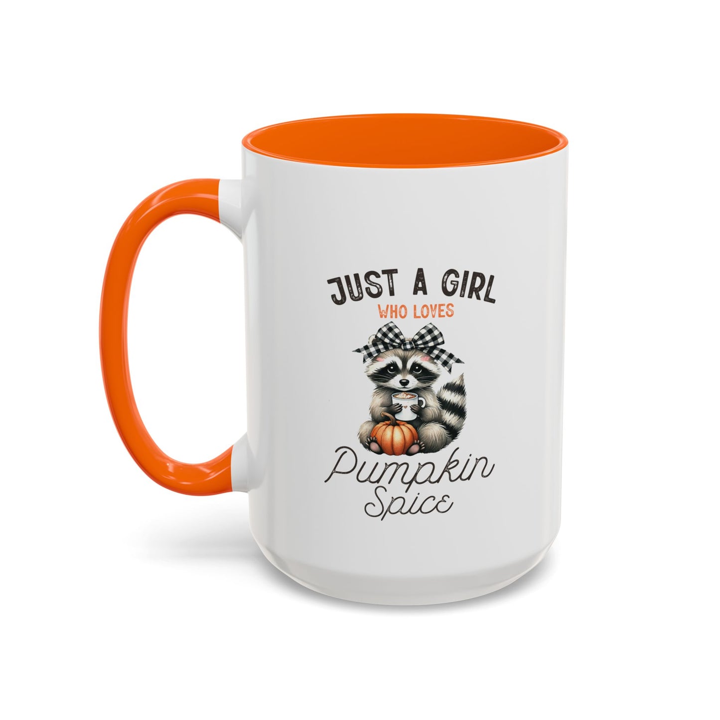 Just A Girl Mug | Fall Season Mug | Gift for Fall Nature Lover | Fall Season Mug | Cute Gift | Fall Mug | 11oz Accent Mug | 15oz Accent Mug