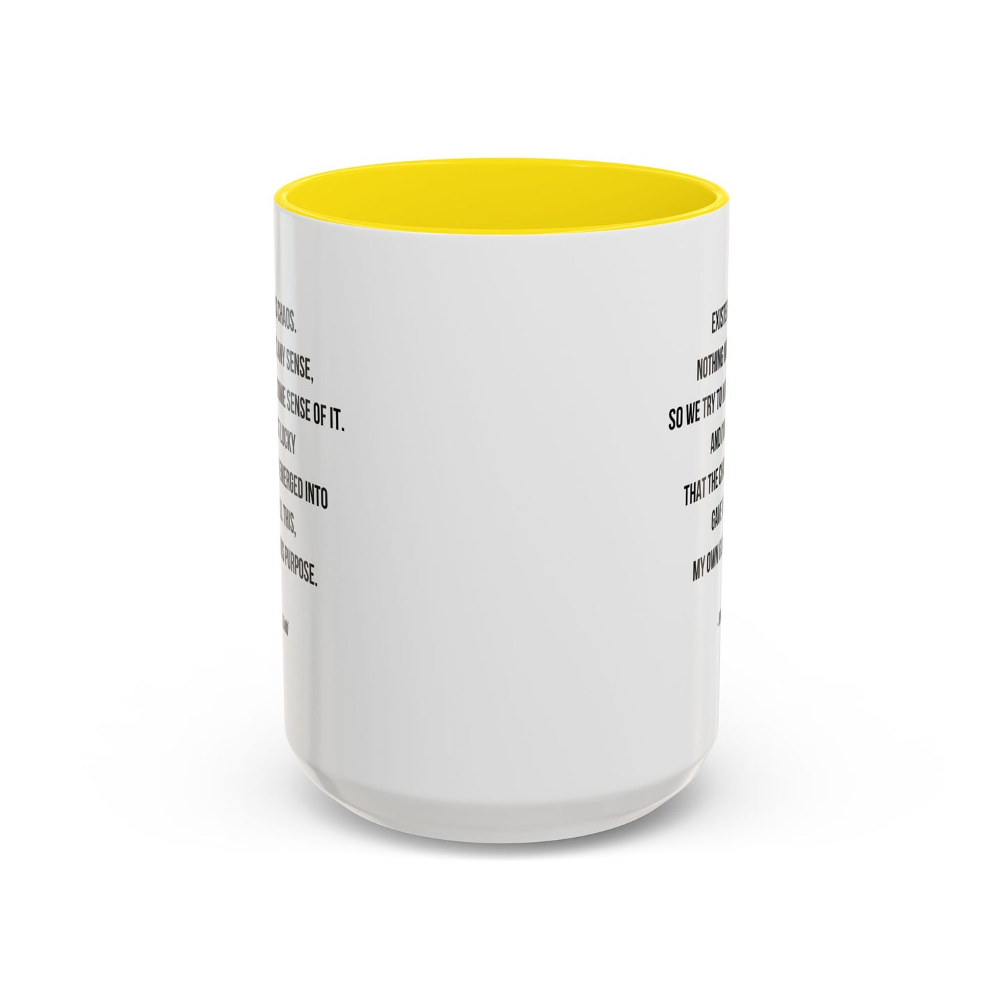 Mobius Quote Mug | TV Motivational Character Mug | Quote Mug | 11oz Accent Mug | 15oz Accent Mug