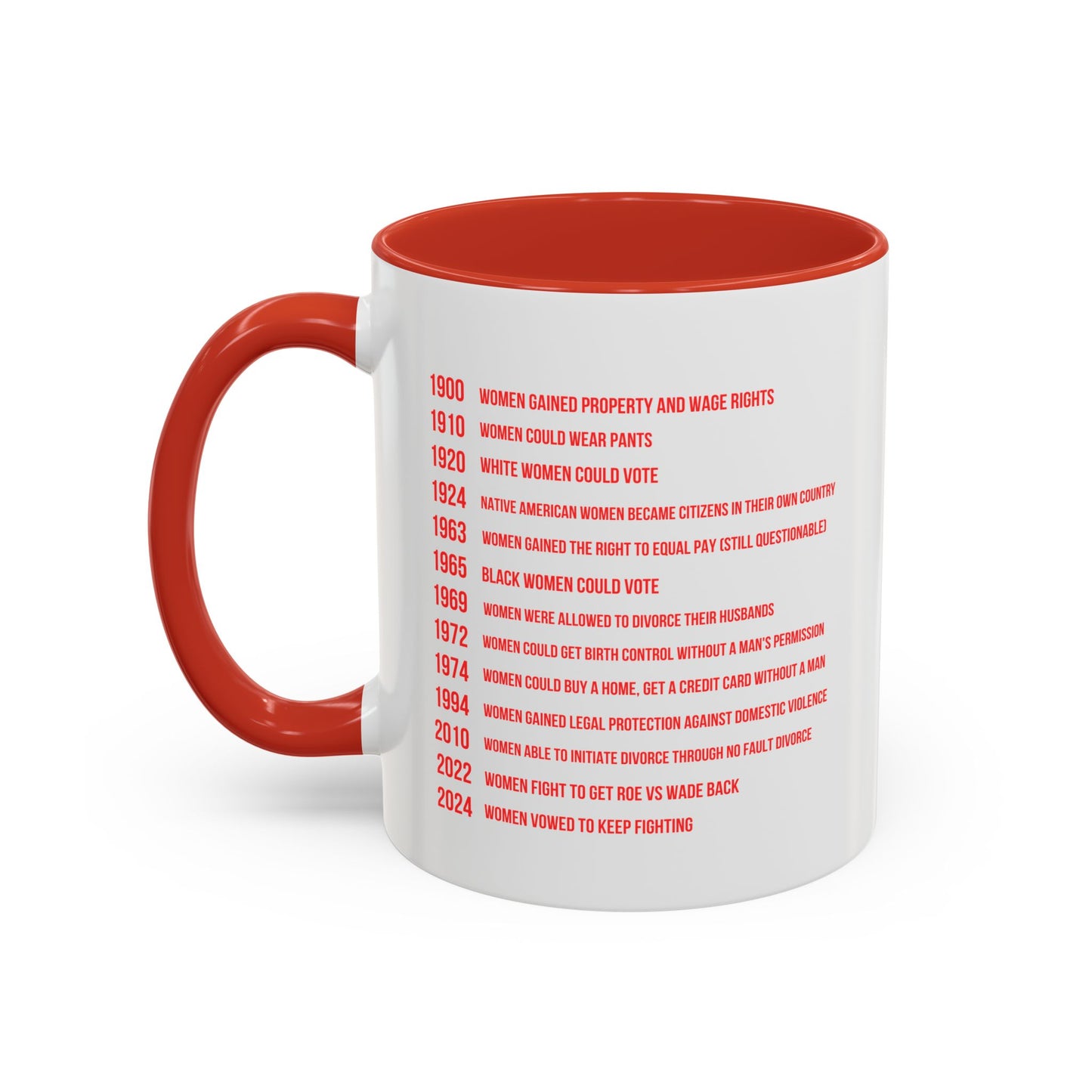 Women's Rights Mug | Viral Feminist Mug | Election Mug | Viral Mug Quote | 11oz Accent Mug | 15oz Accent Mug