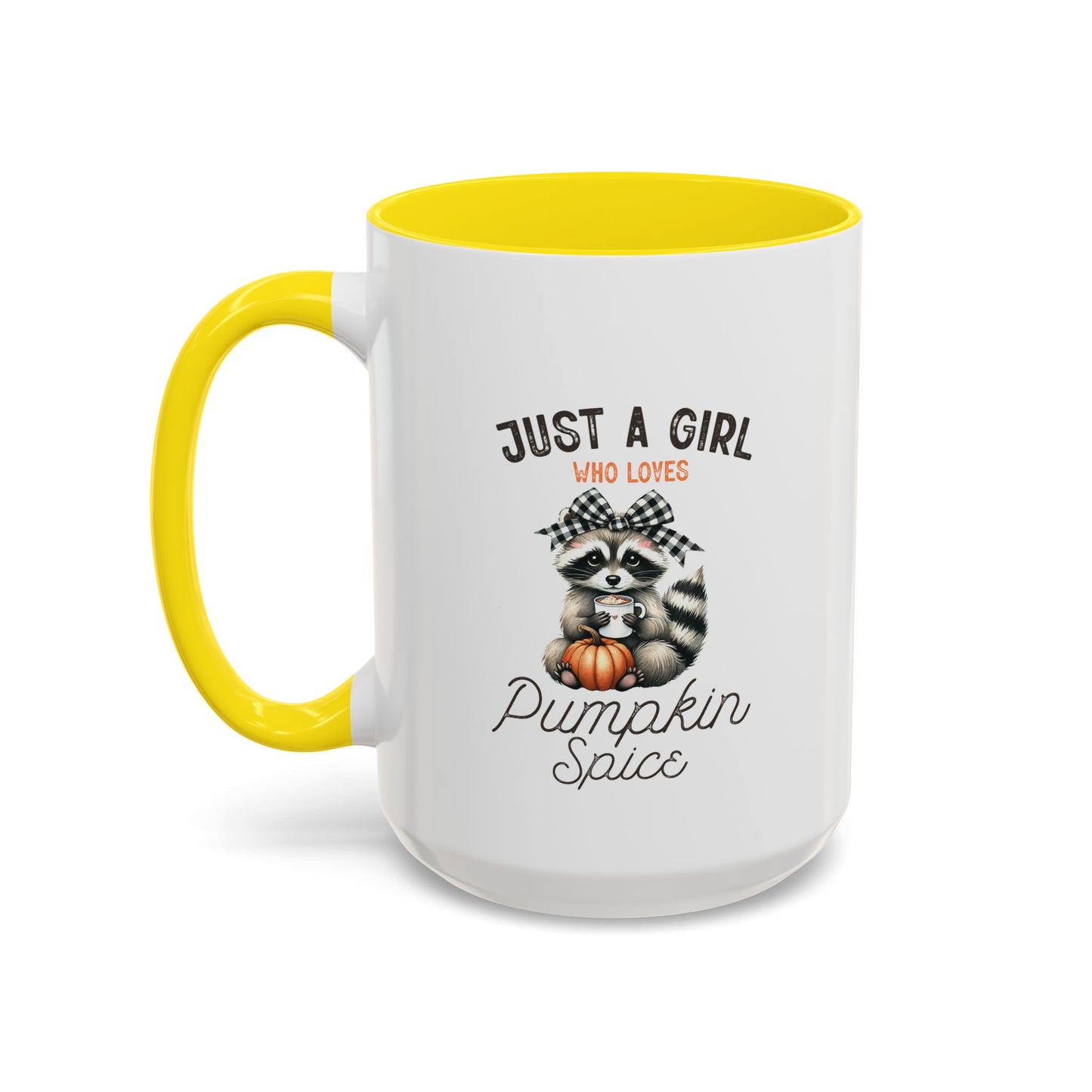 Just A Girl Mug | Fall Season Mug | Gift for Fall Nature Lover | Fall Season Mug | Cute Gift | Fall Mug | 11oz Accent Mug | 15oz Accent Mug