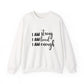 I Am Strong Inspirational Quote Unisex Heavy Blend™ | Motivational Sweatshirt | Inspirational Gift | Gift For Her | Gift For Him