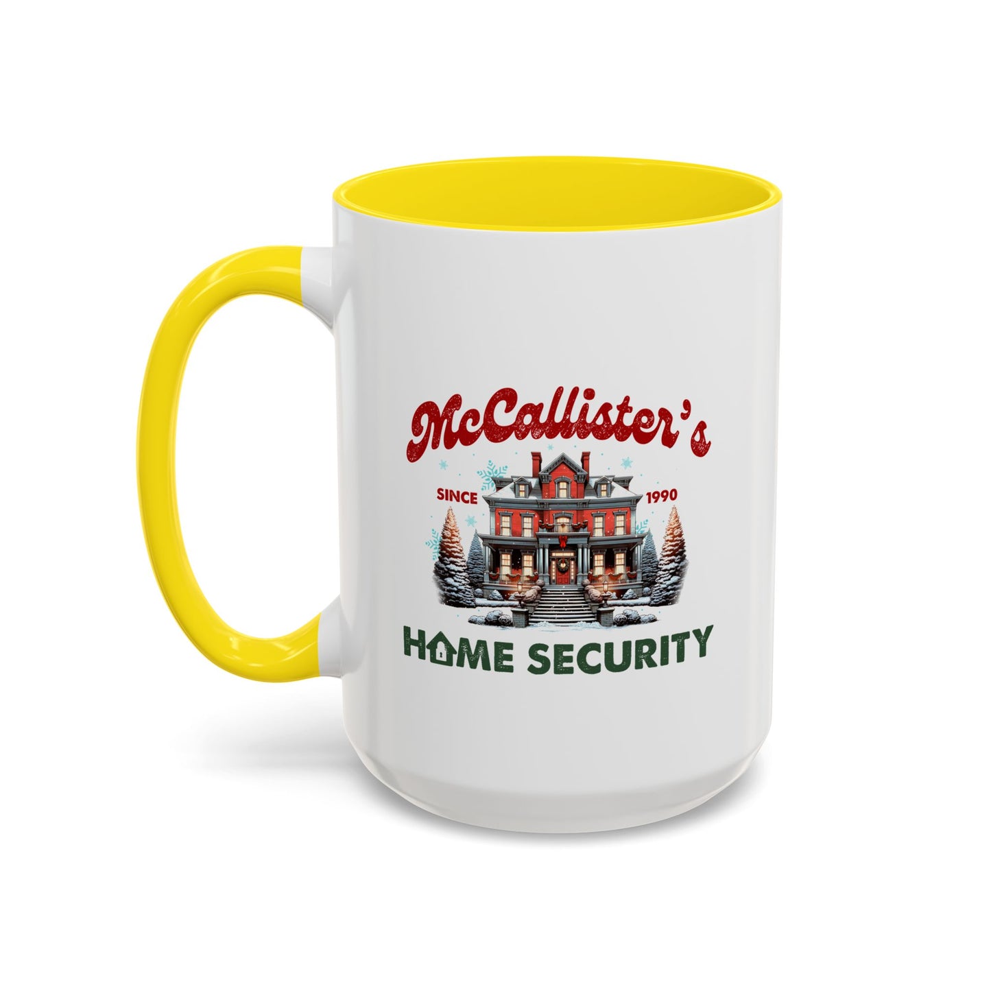 Cute McCallister's Christmas Movie | Christmas Gift | Funny Christmas Gift | 1990s Nostalgia | Ceramic |11oz Accent Mug | 15oz Accent Mug