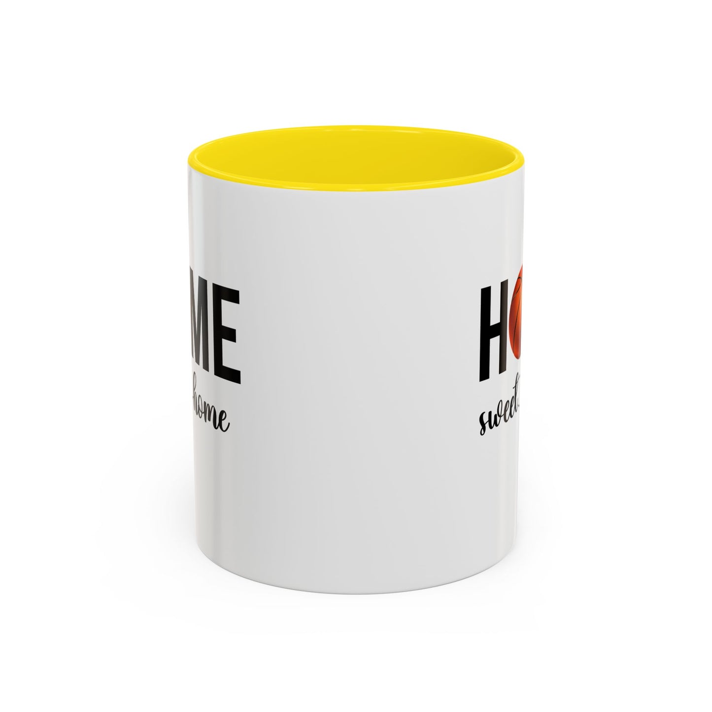 Basketball Mug | Home Sweet Home Mug | Sports Mug |11oz Accent Mug | 15oz Accent Mug