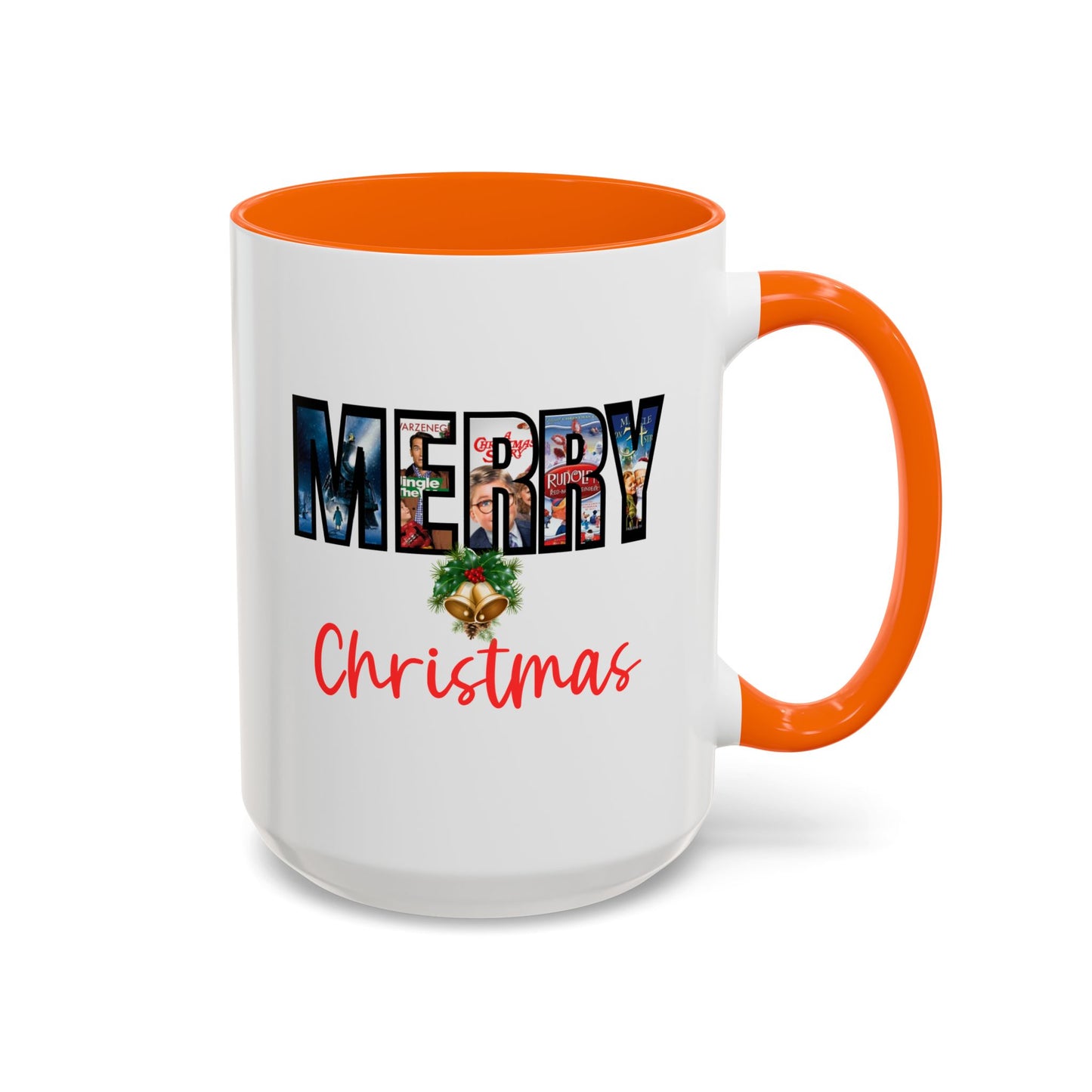 Merry Christmas Nostalgic Movie Poster Mug | 11oz | 15oz | Christmas Gift | Funny Christmas Gift | Accent Mug
