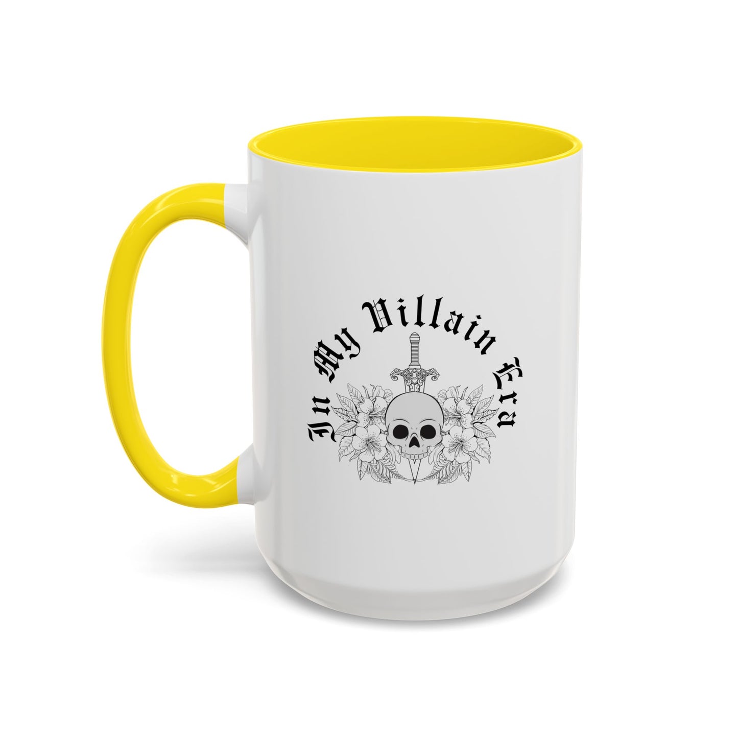 In My Villain Era Mug | Villain Era Accent Mug | Bad Girl | Bad Guy Vibe | 11oz Accent Mug | 15oz Accent Mug | Unique Ceramic Mug