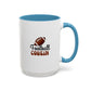 Football Cousin Mug | Sports Fan Gift | Proud Cousin Gift | Ceramic Mug | 11oz Accent Mug | 15oz Accent Mug