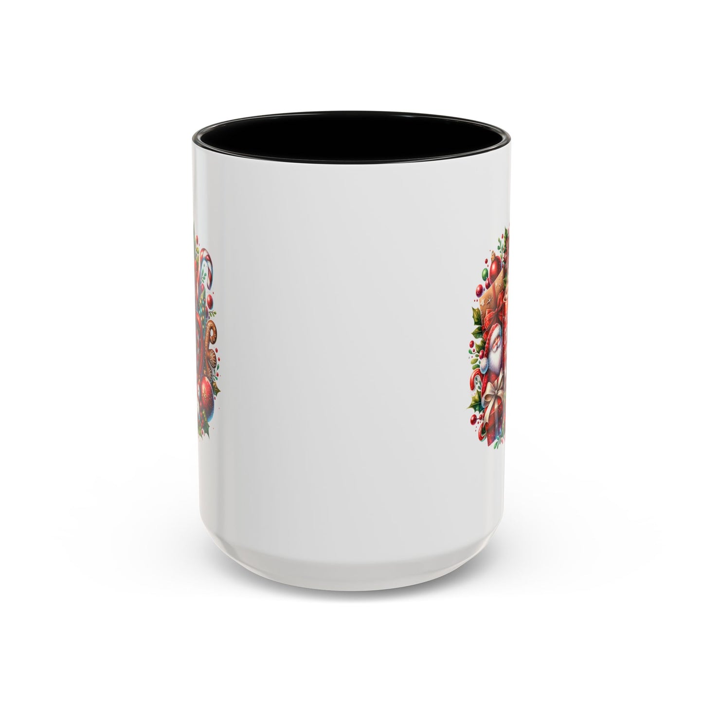 Cute Christmas Movie Watching Mug | Christmas Gift | Ceramic Christmas Gift | |11oz Accent Mug | 15oz Accent Mug