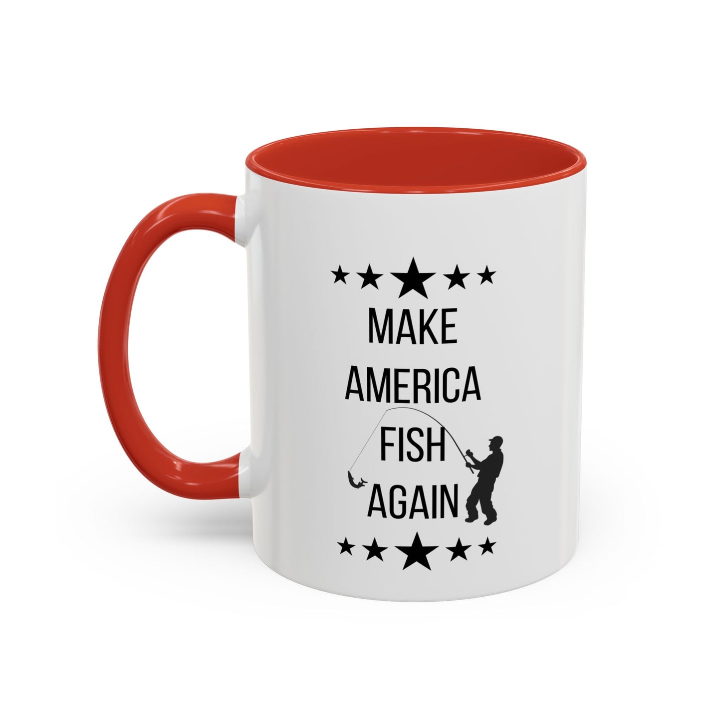 Funny Father's Day Mug | Accent Mug | 11oz Mug | 15oz Mug | Fishing Mug | Outdoor Enthusiast Gift