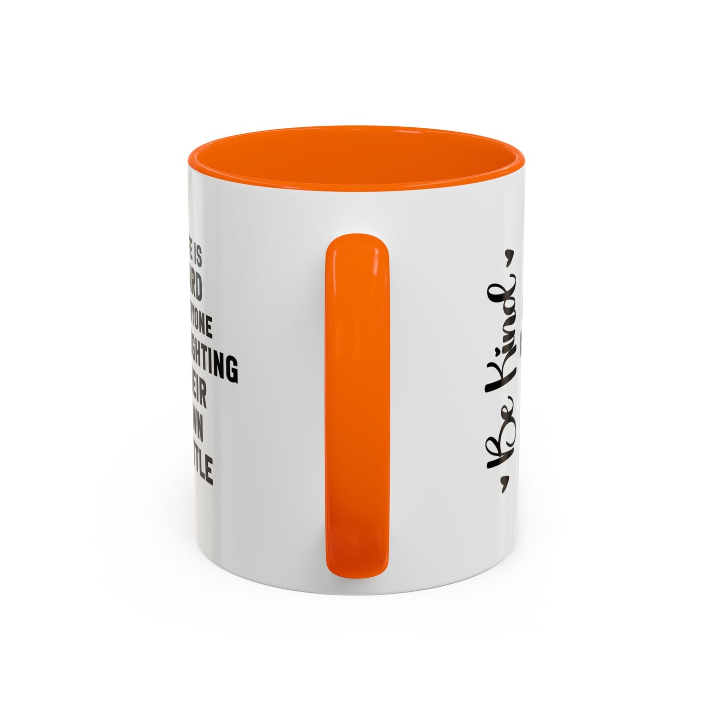 Cute Be Kind Inspirational Quote Gift | Motivational Quote Gift | Ceramic Mug | Gift for Her | 11oz Accent Mug | 15oz Accent Mug