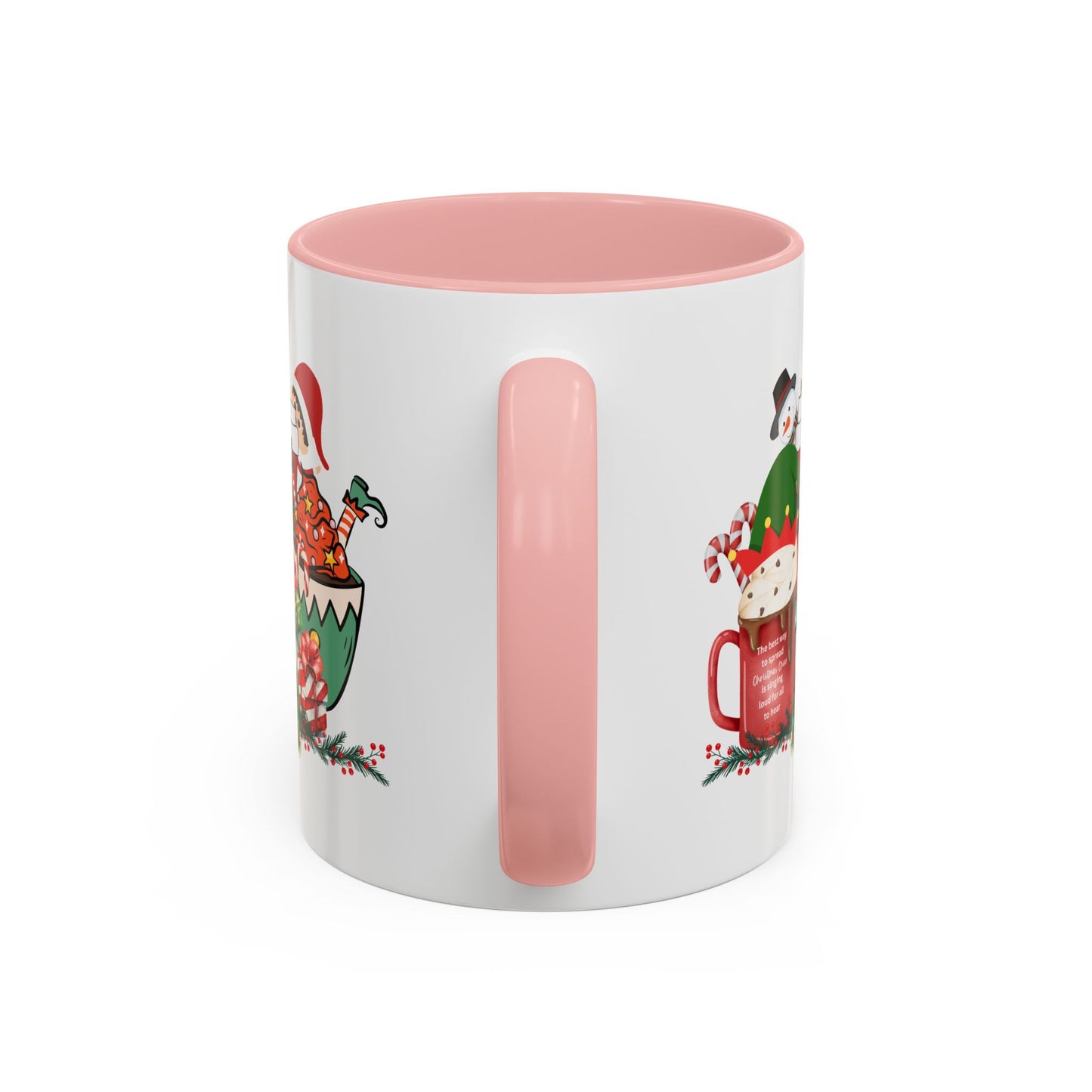 Cute Christmas Movie Nostalgic Quote | Christmas Gift | Funny Christmas Gift | 2000s Nostalgia |11oz Accent Mug | 15oz Accent Mug