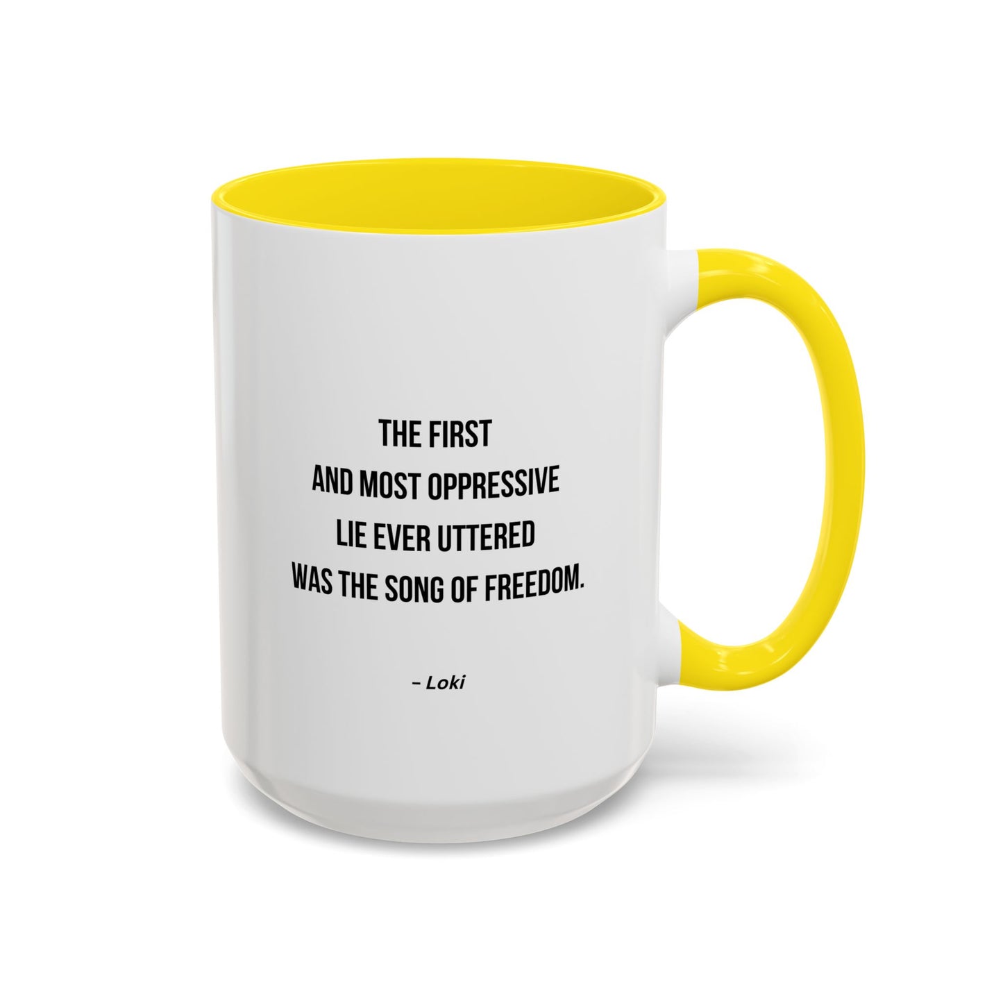 Motivational TV Quote Mug | Motivational Quote Mug | 11oz Accent Mug | 15oz Accent Mug