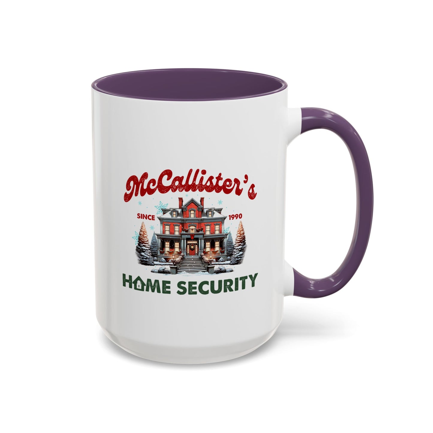 Cute McCallister's Christmas Movie | Christmas Gift | Funny Christmas Gift | 1990s Nostalgia | Ceramic |11oz Accent Mug | 15oz Accent Mug