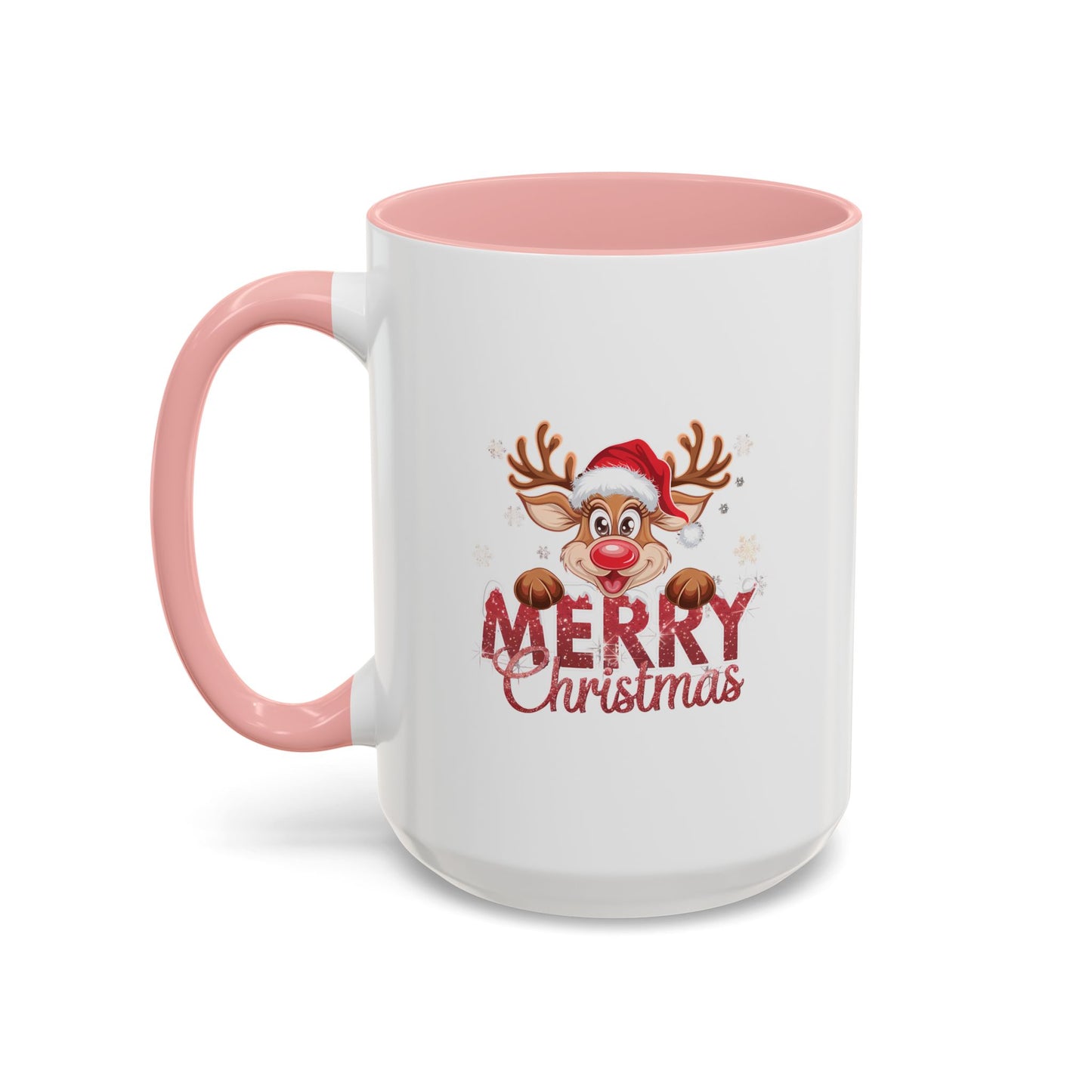 Reindeer Merry Christmas Mug | Merry Gift Idea | Gift for Kids | Kids Christmas Gift Idea | Kids Mug | 11oz Accent Mug | 15oz Accent Mug