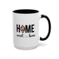 Male Football Home Sweet Home Mug | Sports Mug |11oz Accent Mug | 15oz Accent Mug | Football Mug