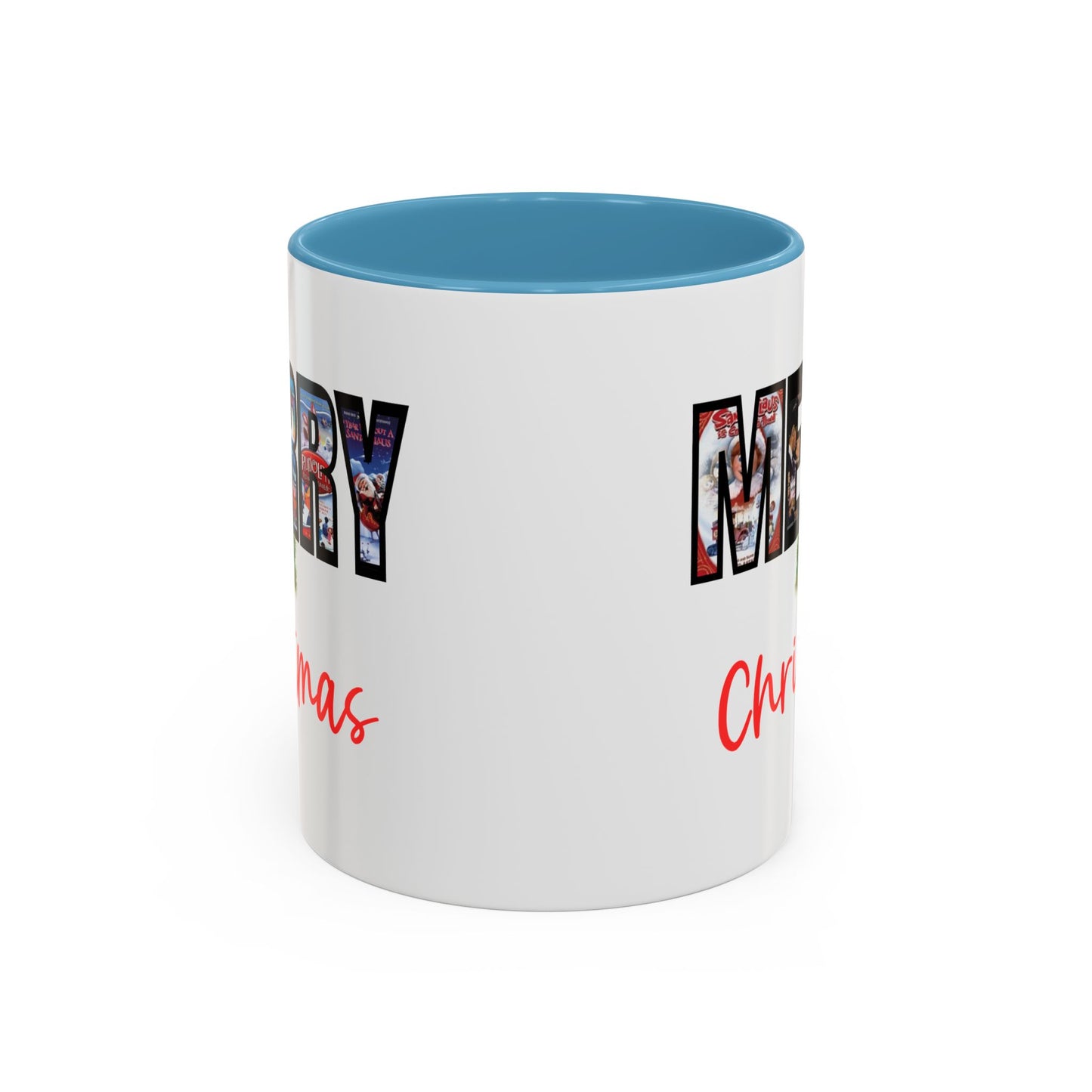Merry Christmas Nostalgic Movie Poster Mug | Christmas Gift | Funny Christmas Gift | Accent Mug