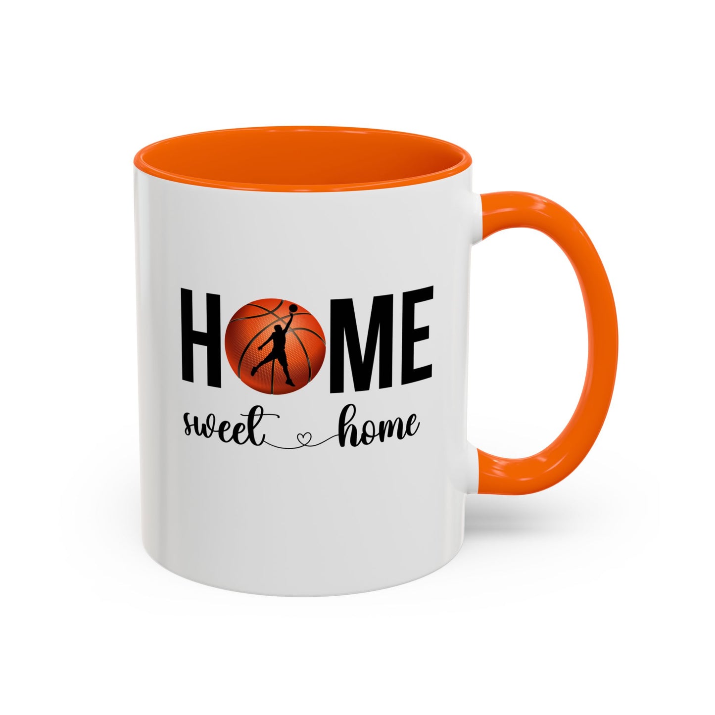 Male Basketball Player Mug | Home Sweet Home Mug | Sports Mug |11oz Accent Mug | 15oz Accent Mug | Gift Idea