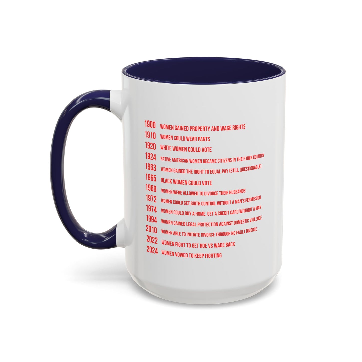Women's Rights Mug | Viral Feminist Mug | Election Mug | Viral Mug Quote | 11oz Accent Mug | 15oz Accent Mug
