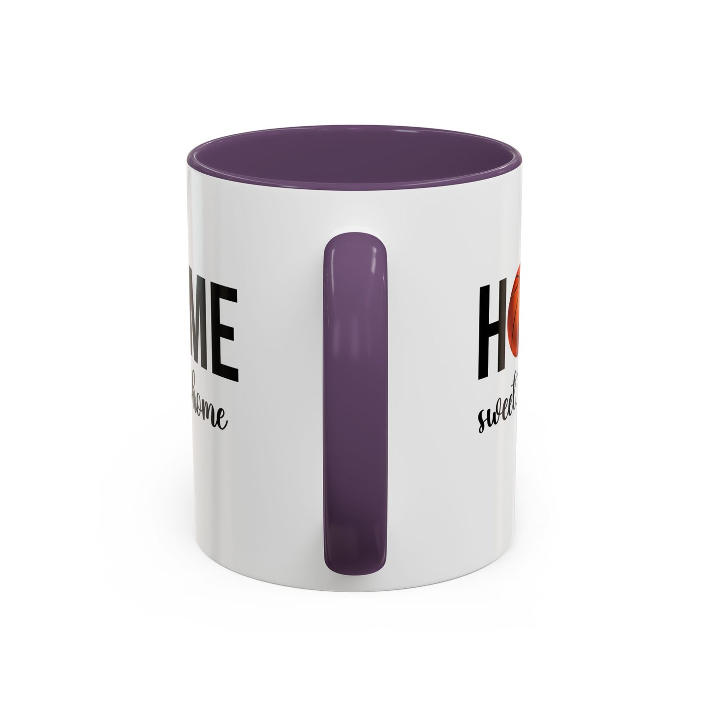 Basketball Mug | Home Sweet Home Mug | Sports Mug |11oz Accent Mug | 15oz Accent Mug