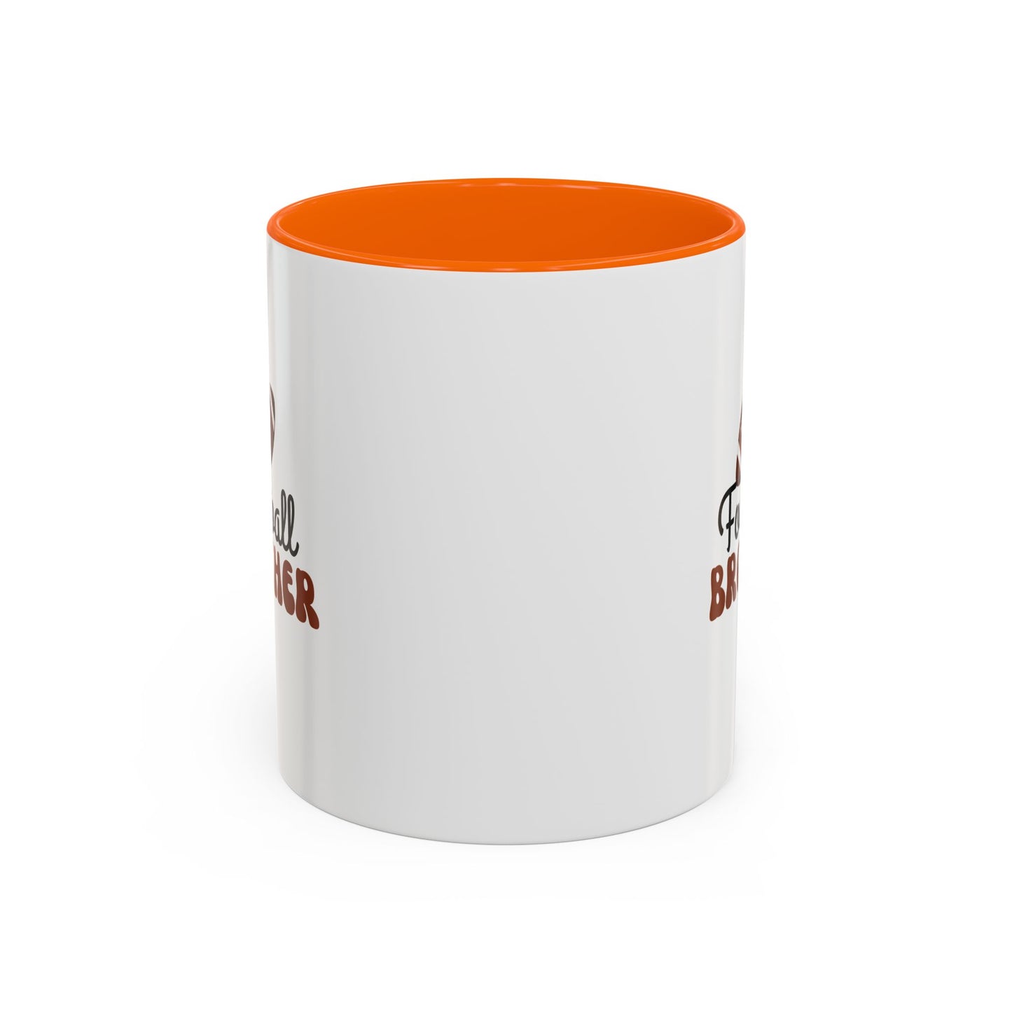 Football Brother Mug | Sports Fan Gift | Kids Mug | Sibling Gift | 11oz Accent Mug | 15oz Accent Mug