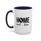 Female Soccer Player Home Sweet Home Mug | Soccer Gift | Sports Mug |11oz Accent Mug | 15oz Accent Mug