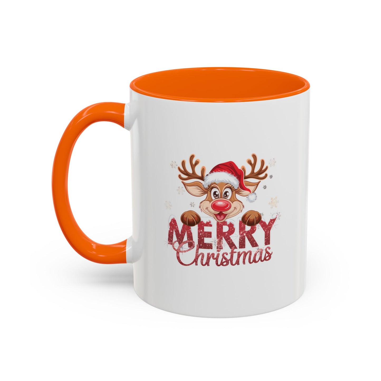 Reindeer Merry Christmas Mug | Merry Gift Idea | Gift for Kids | Kids Christmas Gift Idea | Kids Mug | 11oz Accent Mug | 15oz Accent Mug