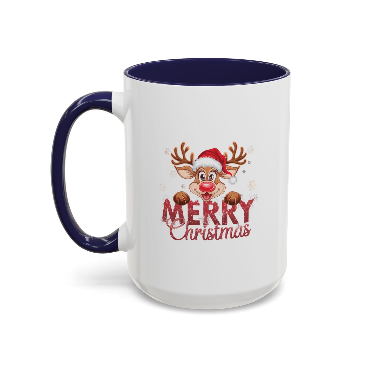 Reindeer Merry Christmas Mug | Merry Gift Idea | Gift for Kids | Kids Christmas Gift Idea | Kids Mug | 11oz Accent Mug | 15oz Accent Mug
